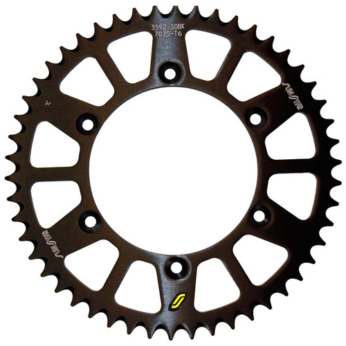 Sunstar Aluminum Rear Sprocket 520 - Fits Honda - Rear - 460795