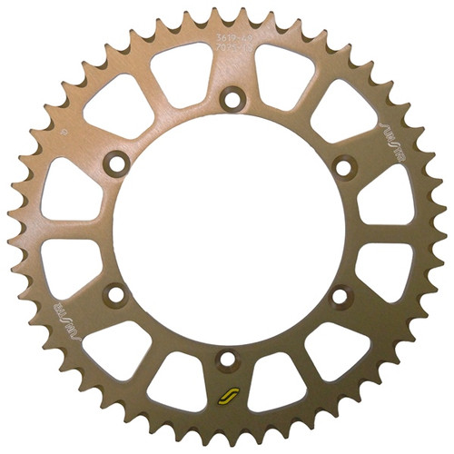 Sunstar Aluminum Rear Sprocket 520 - Fits Kawasaki - Rear - 460808