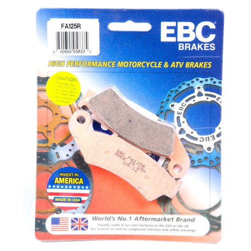 EBC  “R“ Long Life Sintered Brake Pad Sintered metal - Front Right, Front left - 007288