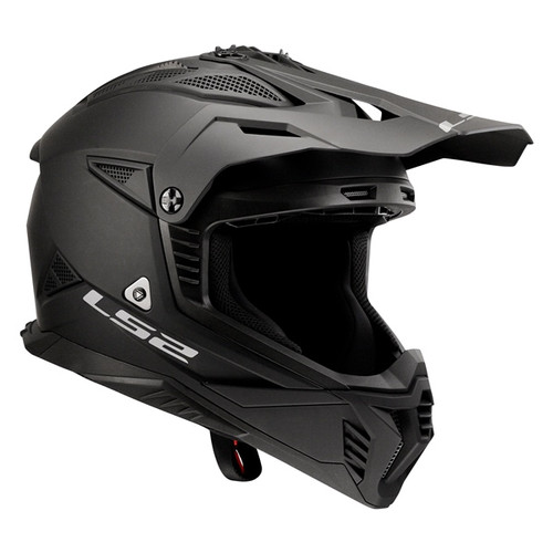 LS2 Gate II Off-road Helmet Solid - Without Goggle - XS - 424001