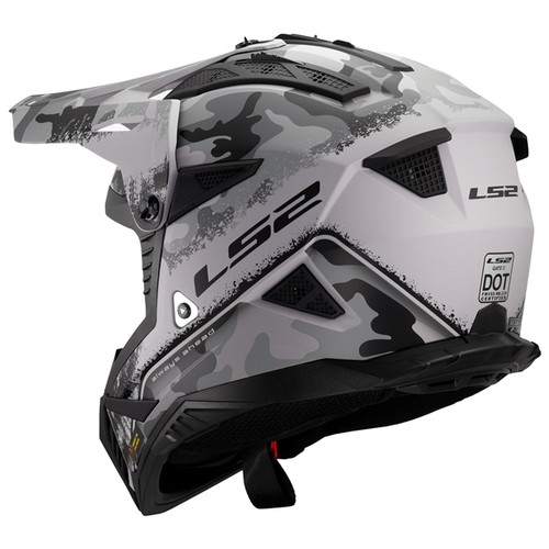 LS2 Gate II Off-road Helmet Carbine - Without Goggle - M - 424023