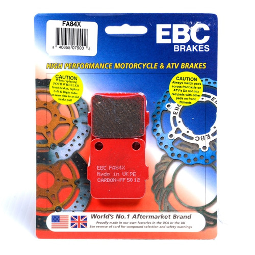 EBC  "X" Carbon Graphite Brake Pad Carbon graphite - Front/Rear - 007354