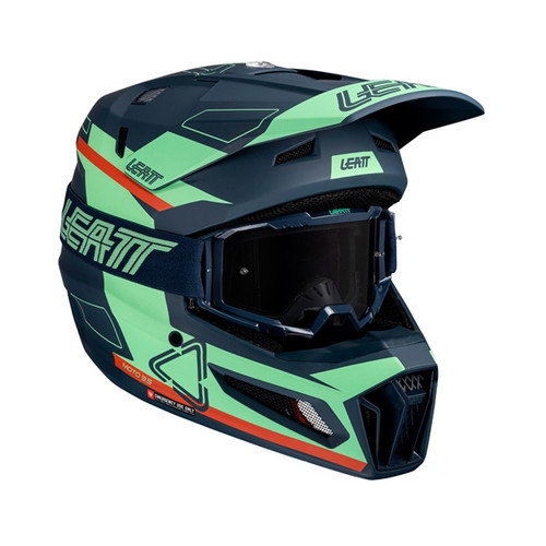 LEATT 3.5 Off-Road Helmet Kit V25 - Goggle Included - XS - 462101
