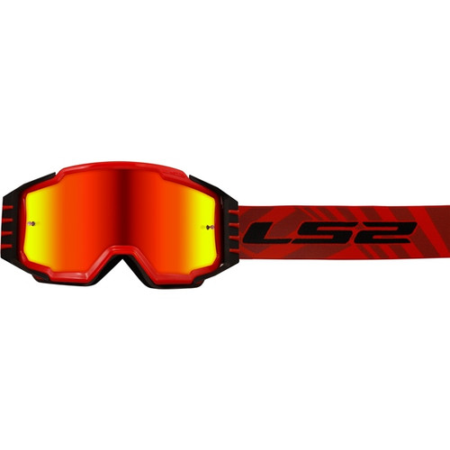 LS2 Charger Pro Goggle Black, Red - 397742