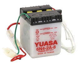 Yuasa Battery Conventional 6N4-2A-8 - 010138