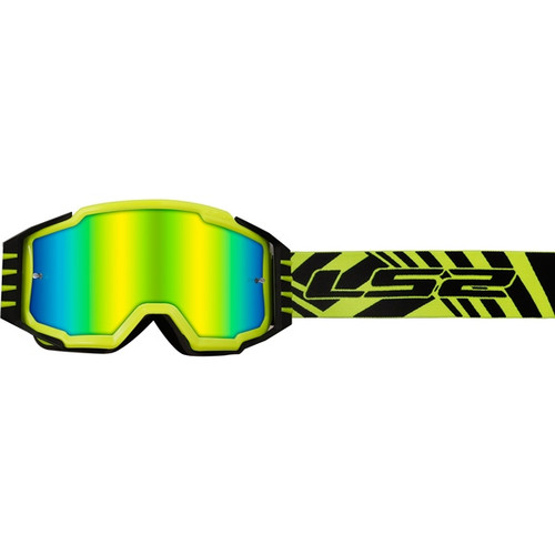 LS2 Charger Pro Goggle Black, High visibility Yellow - 397745