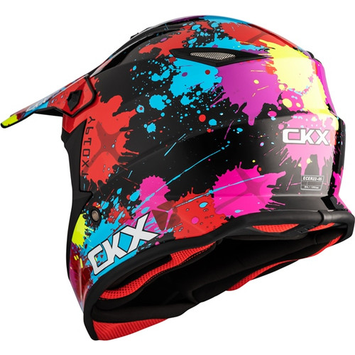 CKX TX019Y Off-Road Helmet Blast - Without Goggle - S - 514952