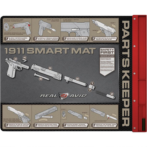 Real Avid 1911 Smart Mat 19"x16" with Parts Tray Chemical Resist