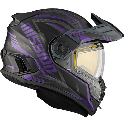 CKX Mission Free-Face Helmet - Carbon Code - M - 516973