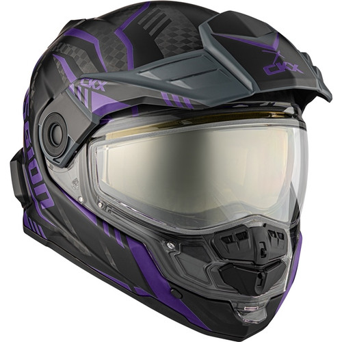 CKX Mission Free-Face Helmet - Carbon Code - M - 516973
