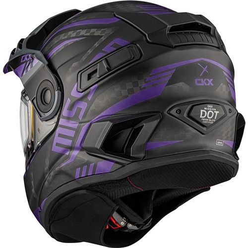 CKX Mission Free-Face Helmet - Carbon Code - M - 516973