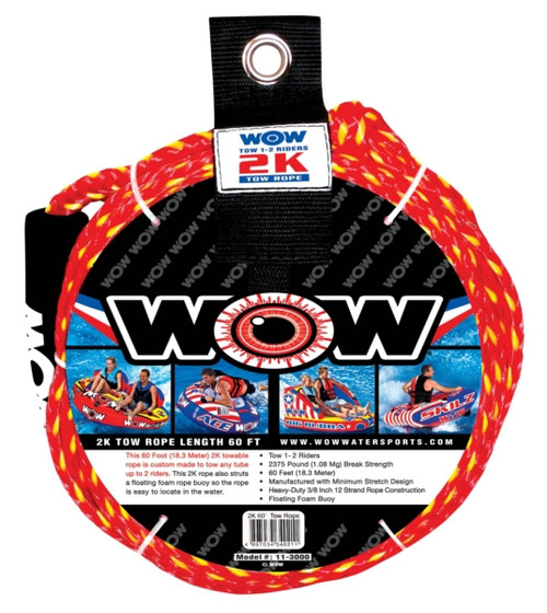 WOW 2K, 60', Watersport Tow Rope Tow rope - 500508