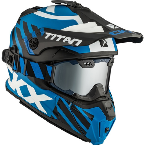 CKX Titan Original Helmet - Trail and Backcountry Marks - 210° Goggle Included - S - 517042
