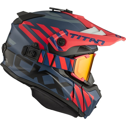 CKX Titan Original Helmet - Trail and Backcountry Marks - 210° Goggle Included - M - 517073