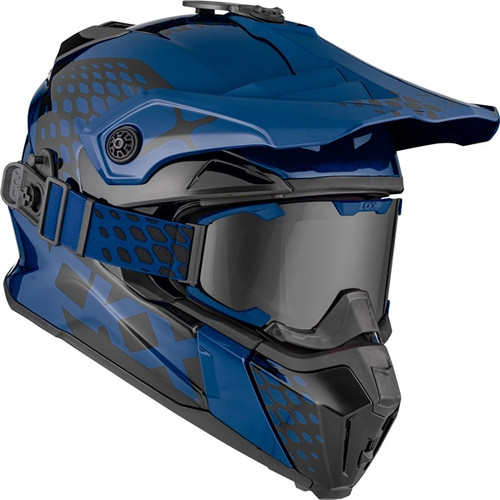 CKX Titan Original Helmet - Trail and Backcountry Viper - 210° Goggle Included - S - 517182