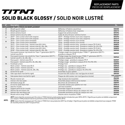 CKX Titan Original Helmet - Trail and Backcountry Solid - 210° Goggle Included - XS - 507231