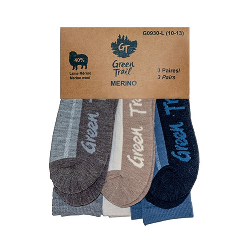 Green Trail Merino Wool Socks Men, Women - M (6-9) - 149007