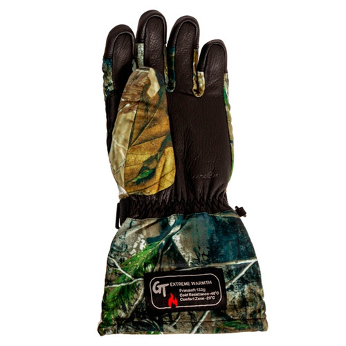 Green Trail Deer Leather Gloves Unisex - M - 149123