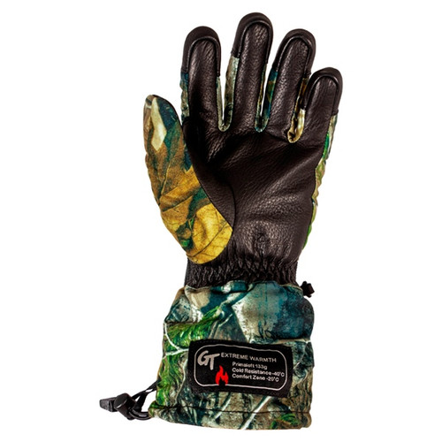Green Trail Deer Leather Gloves Unisex - M - 149123