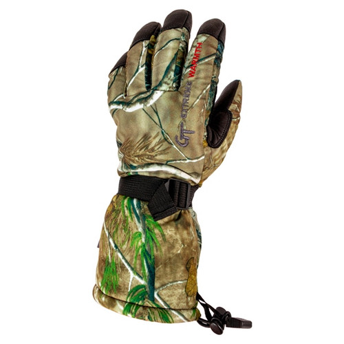 Green Trail Deer Leather Gloves Unisex - M - 149123