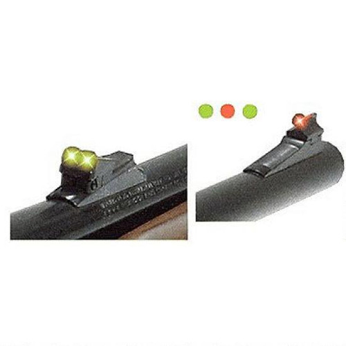 TRUGLO Remington Rifle Fiber Optic Sight Set Contrasting Colors