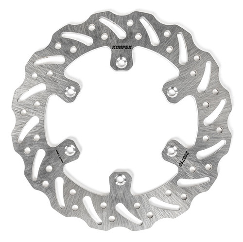 Kimpex HD Rotor made Carbon Steel Fits Kawasaki - Rear - 250710