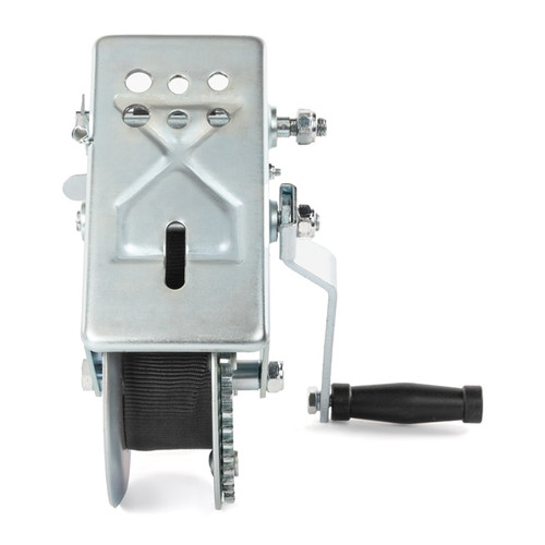 Kimpex 2500 lbs Heavy Duty Two Speed Hand Winch with strap - 758043