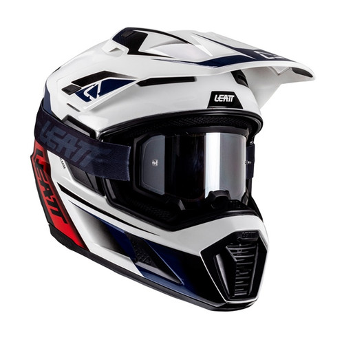 LEATT ADV 8.5 Off-Road Helmet Kit V25 - Goggle Included - XS - 483021