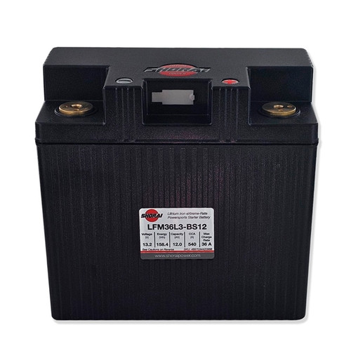 Shorai LFX Battery LFM36L3-BS12 - 230034