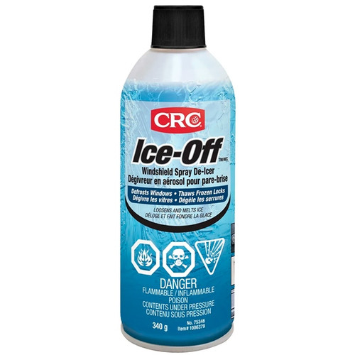 CRC Ice-Off Windshield Spray De-Icer Aerosol - 340 g - 734840