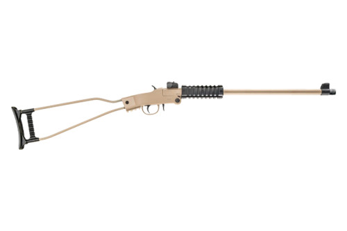 Chiappa Little Badger Folding Rifle, .22 LR, 16.5" Barrel, Desert Sand