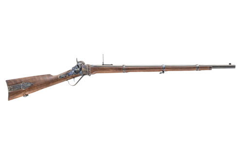 Chiappa 1859 SHARPS Rifle Infantry Black Powder, .54Cal, 30" Barrel, Walnut Stock