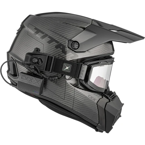 CKX Titan AMS Carbon Pro Helmet Solid - Apex Goggle included - 2XL - 518396
