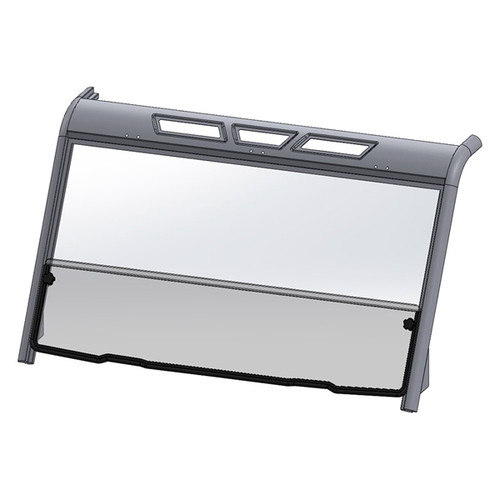 Direction 2 Short Windshield - Scratch Resistant Fits CFMoto - 174179