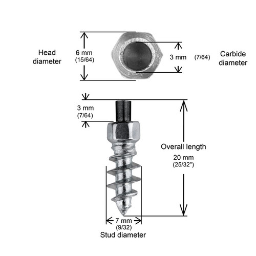 IGrip Tire Studs ST18 20 mm - 103279