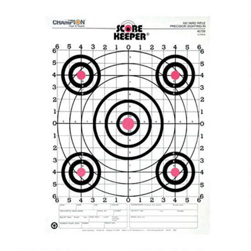 Champion Fluorescent Orange Bull Grid 100 Yard 12 Pack