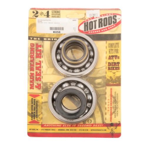 Hot Rods Crankshaft Bearing Kit Fits Suzuki - Dirt bikes - 063993
