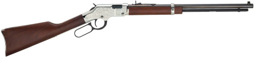 Henry Silver Eagle Rifle, .17 HMR,  20" Octagon Barrel, Walnut Stock