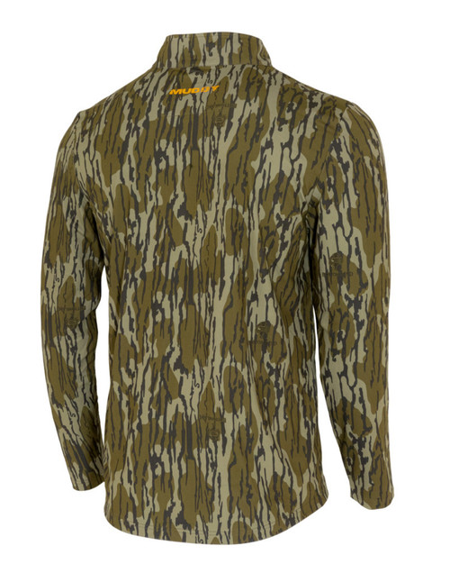 Muddy TRX  Lightweight Quarter Zip, Mossy Oak Bottomlands Camo, XL