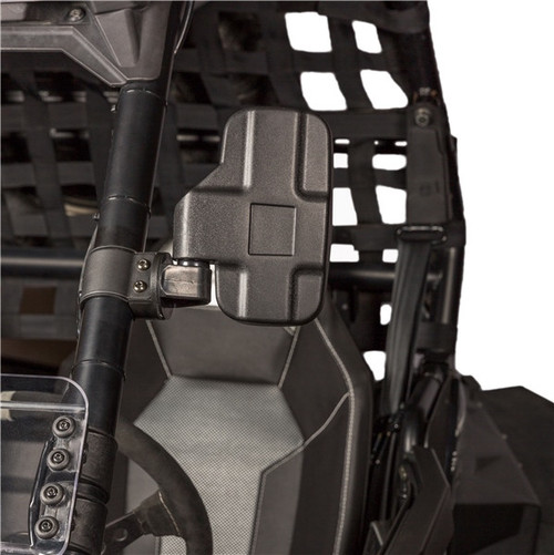 Kimpex Sideview Mirror with 2 brackets 1.75"-2" Clamp-On  283001