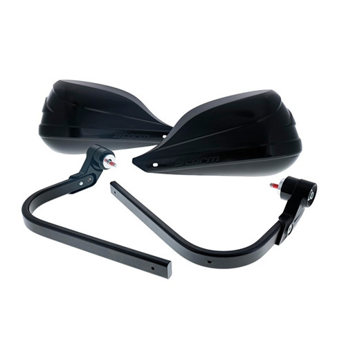 Barkbusters Storm Handguard - Single Point Bar End Mount (threaded) - 870082