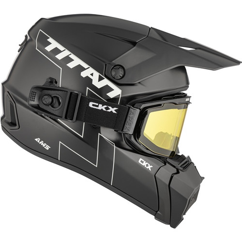 CKX Titan AMS Helmet Solid - Apex Goggle included - 3XL - 518157