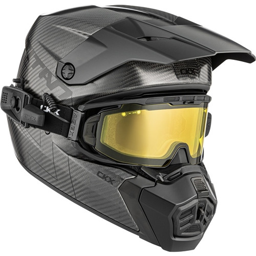 CKX Titan AMS Carbon Helmet Solid - Apex Goggle included - S - 518142