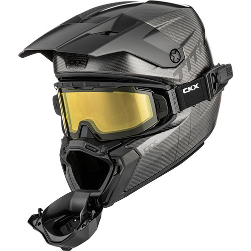 CKX Titan AMS Carbon Helmet Solid - Apex Goggle included - 2XL - 518136