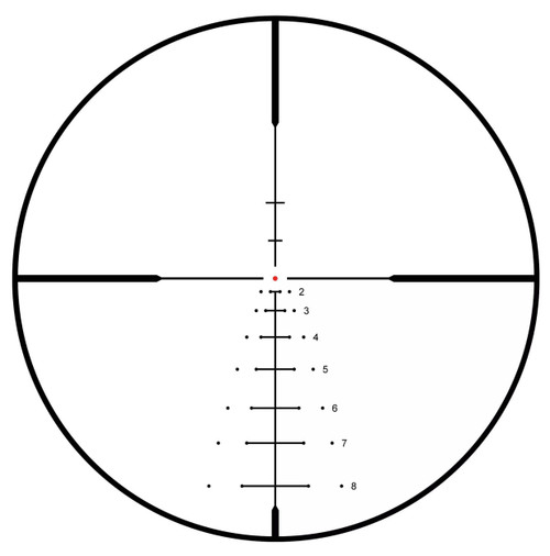 Bushnell R5 3-9x40 Riflescope with Illuminated DOA-LRH800 Reticle