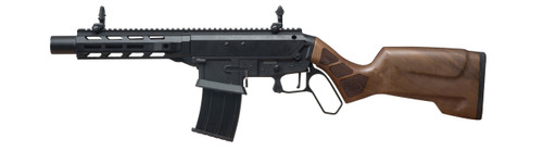 EGE Arms Levar12S Lever-Action, 12 Ga 3", 10.6" Barrel, Walnut