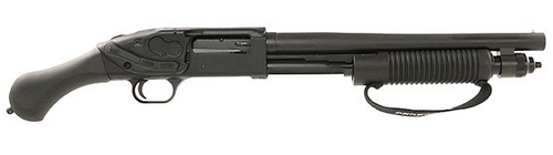 Mossberg 590 Security Shockwave 12 Ga Pump Action Shotgun, 14" Barrel, Black