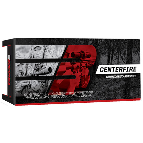 Barnes Centerfire, 6.5 Creedmoor, 140gr, JHP BT, 20 Rounds