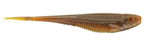 Rapala CrushCity The Jerk 3.75", Motor Oil UV, 7 Pack