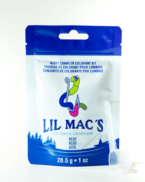 Lil Mac's Worm Colourant Kit, Blue, 1oz